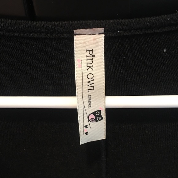 Pink Owl Black and Cream Top - Picture 5 of 5